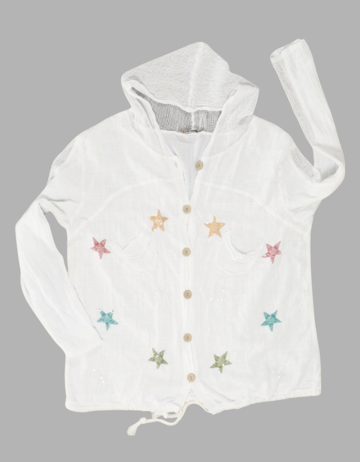 Alana Coloured Stars Hoodie
