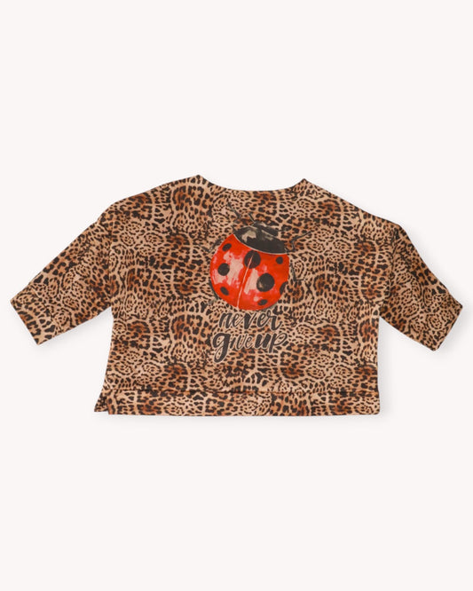 Ladybird Leopard Print Top