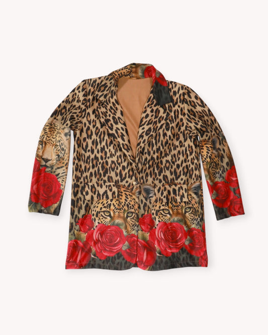 Leopards & Roses Jacket