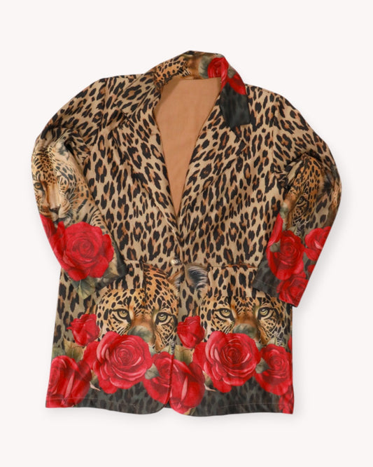 Leopards & Roses Jacket