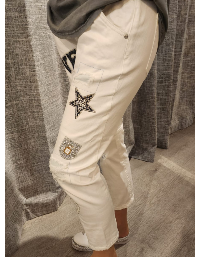 Love 5 Sparkle Star Pants