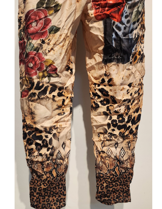 "Rockstar" Cheeta Stretch Pants