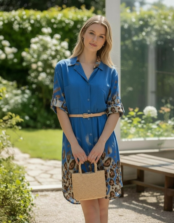 blue leopard print shirt dress Animal Print Next Blue Leopard Print Dress Sale Leopard Print Shirt Dress  Next On Sale Alva