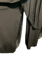 Italian Silk Pants with Wrap Around Feature