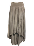 Italian Silk Pants with Wrap Around Feature
