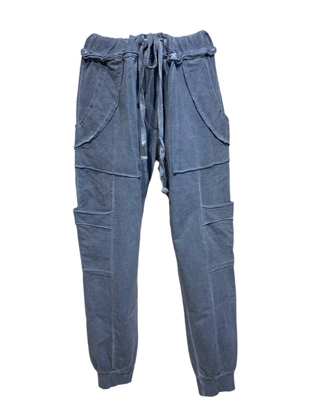 Cotton Pants with Six Pockets