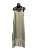 Italian Sleeveless Linen Dress