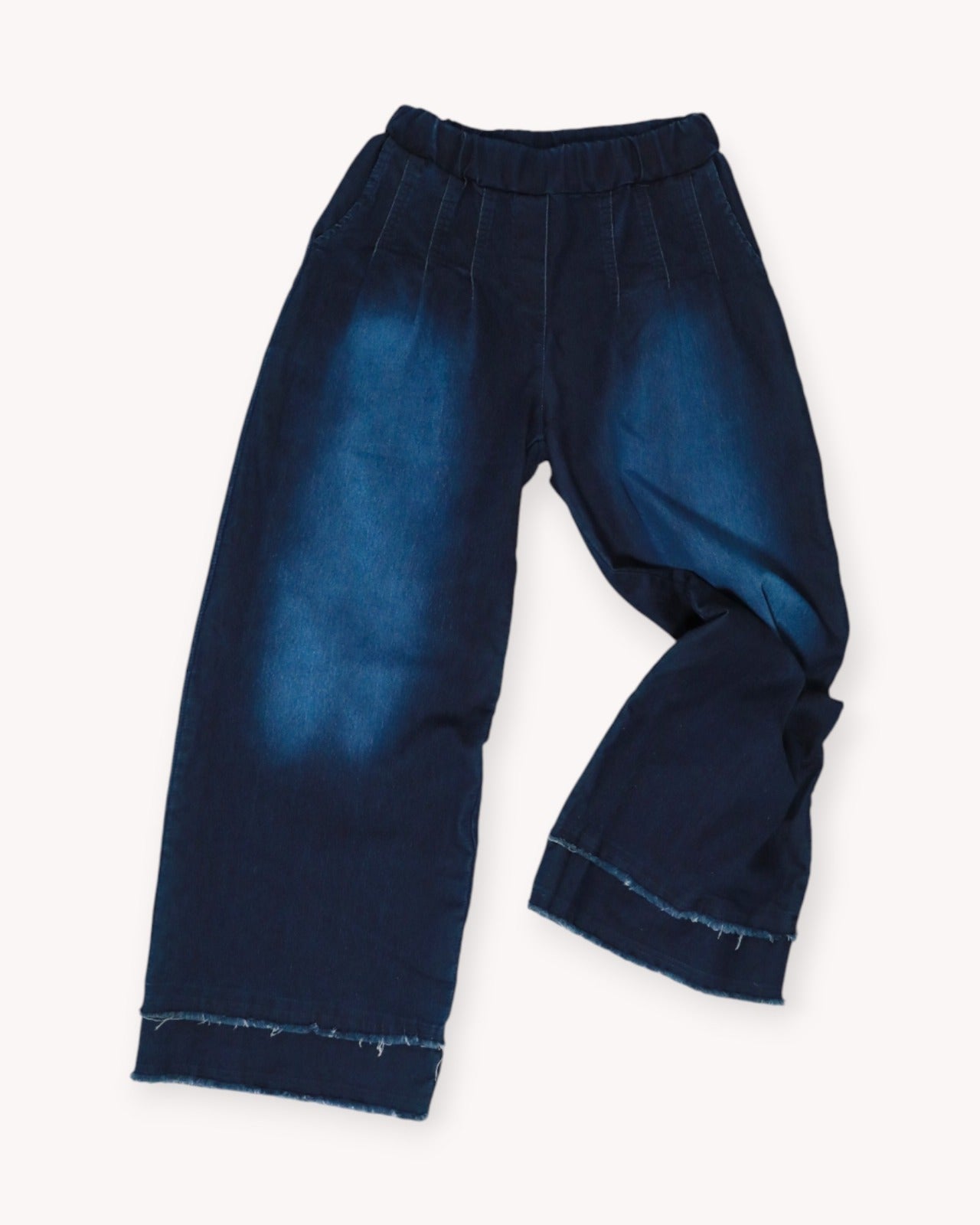 Distressed Wide Leg Jeans