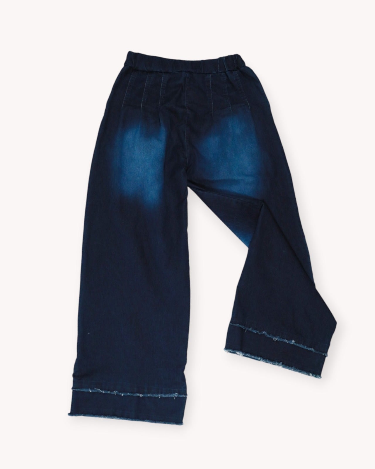 Distressed Wide Leg Jeans