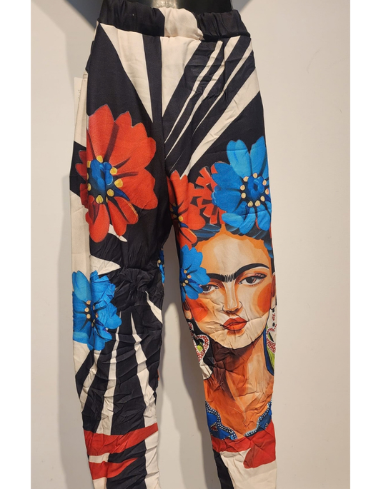 Freida Patterned Pants