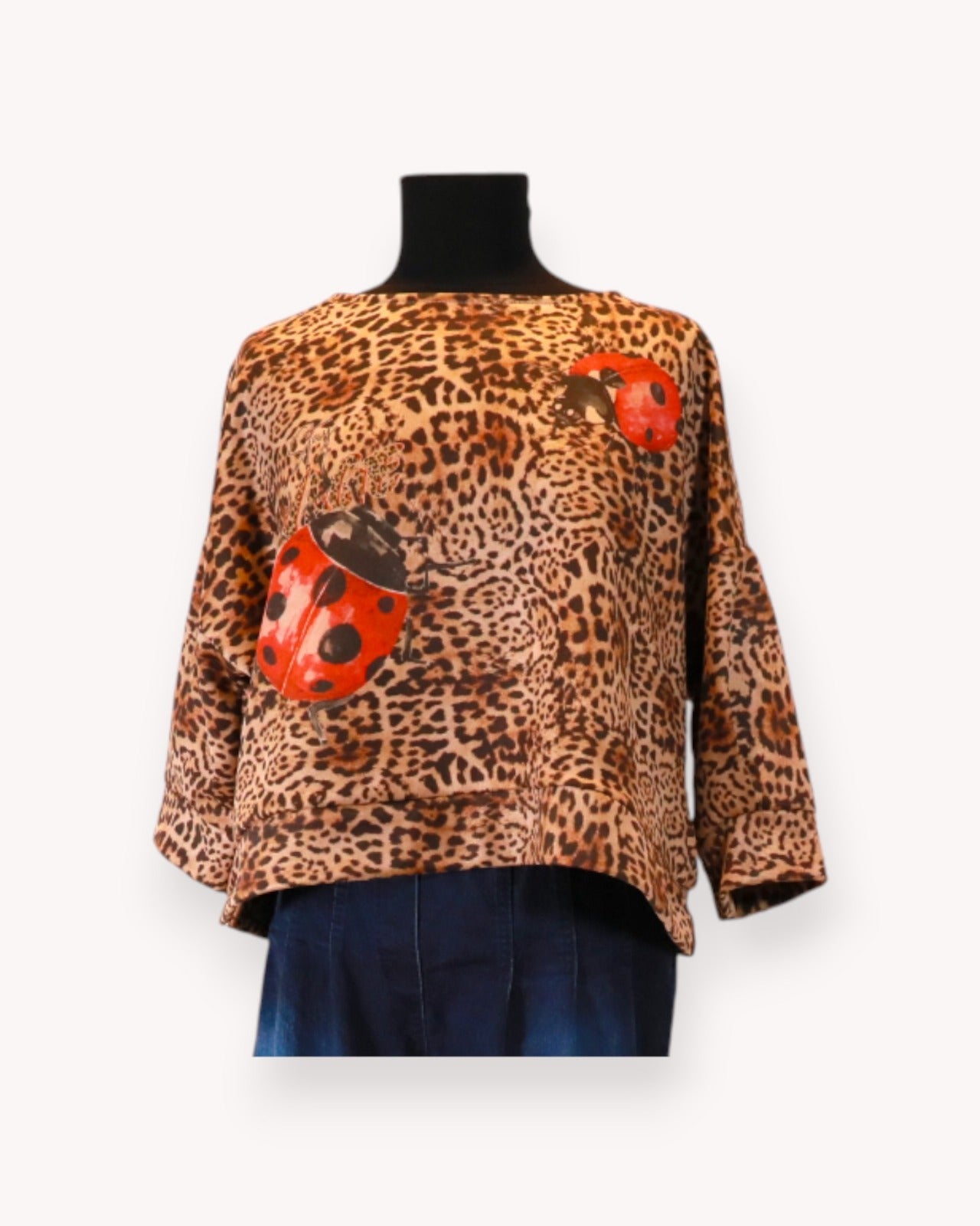 Ladybird Leopard Print Top