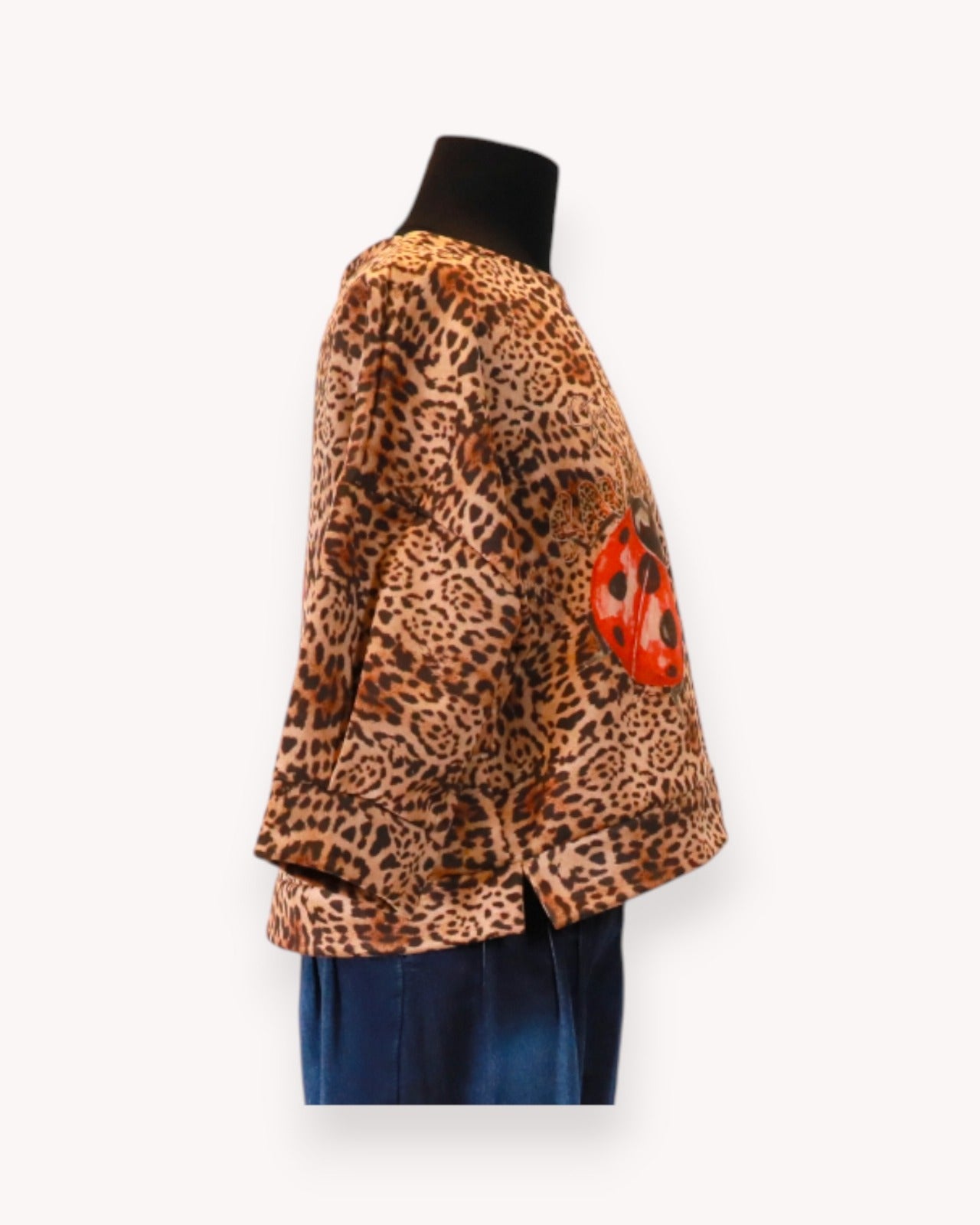 Ladybird Leopard Print Top
