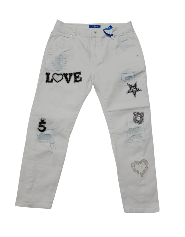 Love 5 Sparkle Star Pants