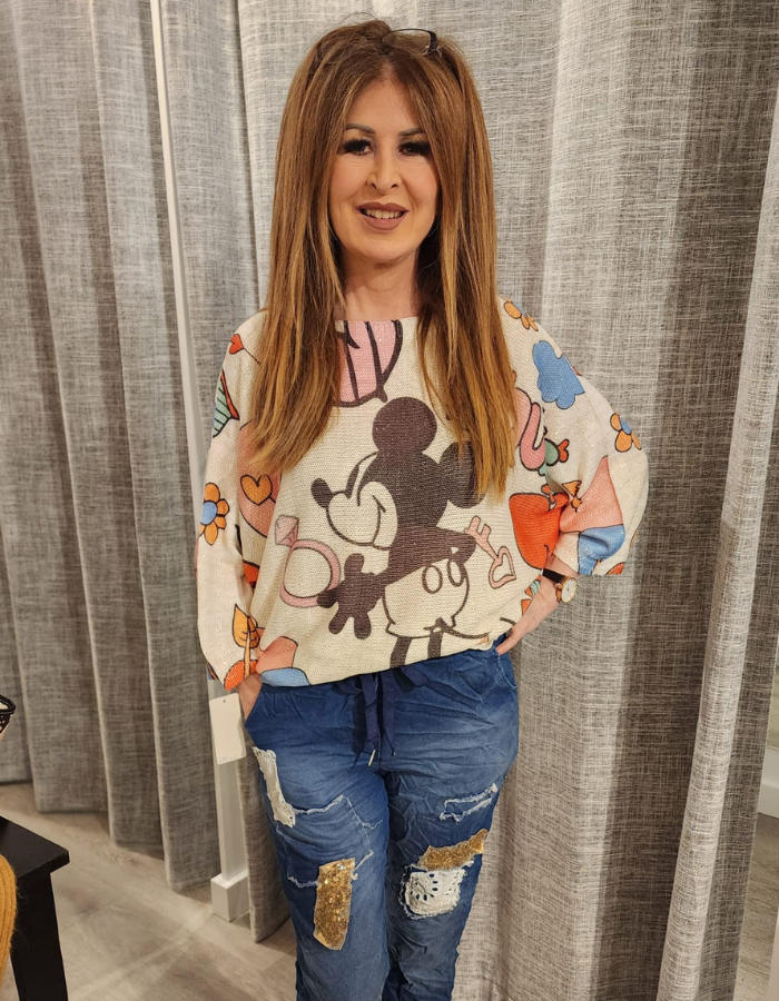 Mickey Mouse Knit