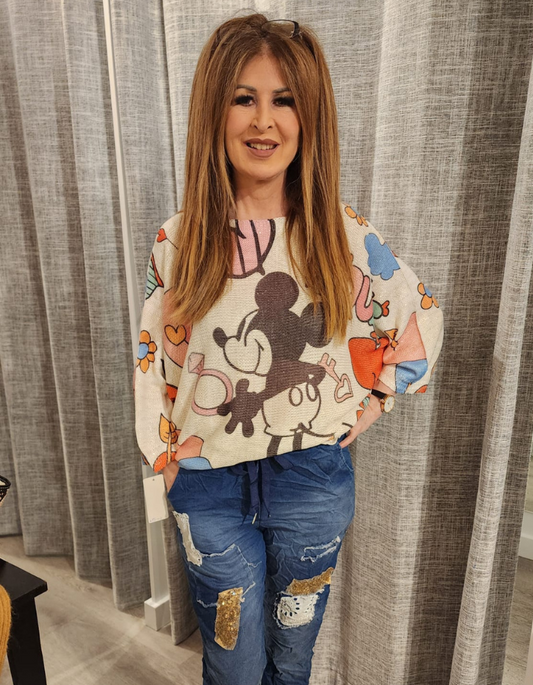 Mickey Mouse Knit