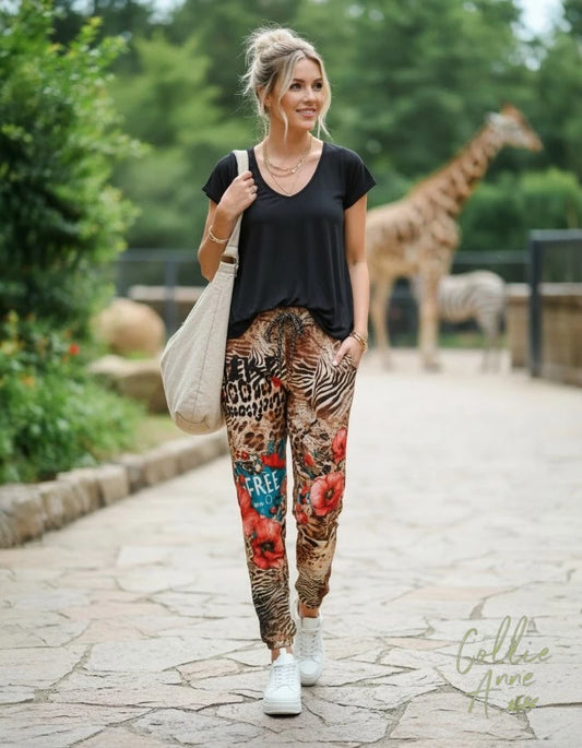 La Dolce Wild Botanical Stretch Pants – Make Today Amazing