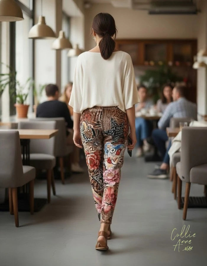 Stretch Animal Print Pants - Love to be Wild
