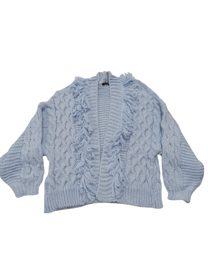 Shaggy Cable knit Cardigan