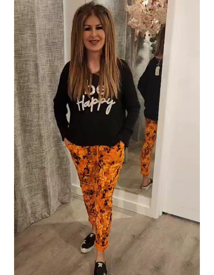 Tie-Waist Camo Pants