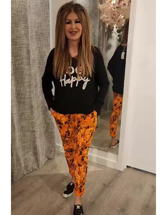 Tie-Waist Camo Pants
