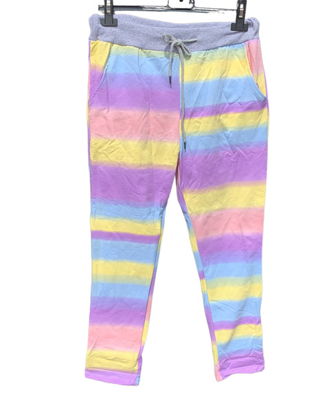 Italian Track Pants “Over the Rainbow”