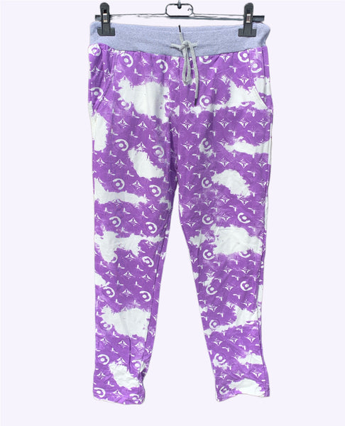 Italian Track Pants “Lilac Cloud”