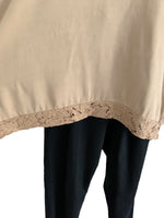 Italian Hooded Top with Embroidery