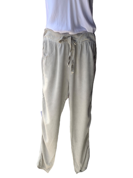 Italian Pants with Silver Thread Detailing